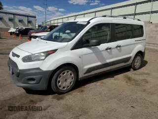 2018 Ford Transit Connect XL with VIN NM0GE9E7XJ1341702, listed as a Copart auction lot 60537825 with 98,149 mi miles and Salvage title. Bid and sale history available at DreamBid. Image 1.