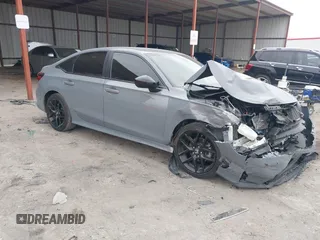 2025 Honda Civic Sport with VIN 2HGFE2F56SH505972, listed as a IAAI auction lot 41634259 with 11,043 mi miles and . Bid and sale history available at DreamBid. Image 1.