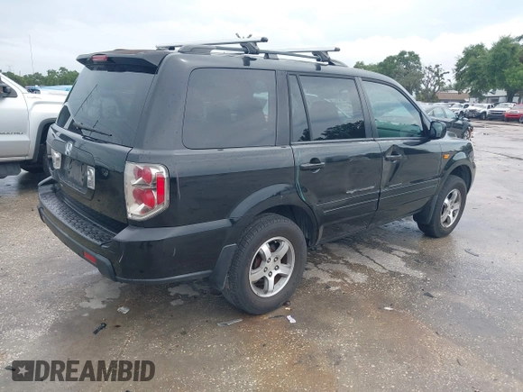 2007 Honda Pilot EX-L with VIN 5FNYF28577B028130, listed as a IAAI auction lot 42434714 with 179,299 mi miles and . Bid and sale history available at DreamBid. Image 4.
