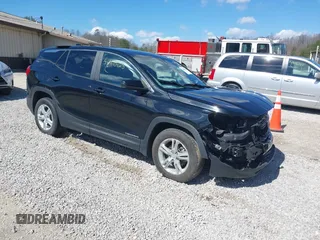 2021 GMC Terrain SLE with VIN 3GKALTEV2ML390615, listed as a IAAI auction lot 41860128 with 68,197 mi miles and . Bid and sale history available at carsss.com. Image 1.