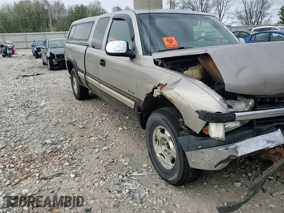 2002 Chevrolet Silverado 1500 LS with VIN 2GCEK19V721414016, listed as a Copart auction lot 55232855 with Not Provided miles and Clean Title. Bid and sale history available at DreamBid. Image 13.