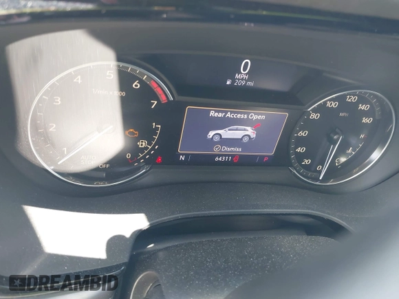 2020 Cadillac XT5 Luxury FWD with VIN 1GYKNAR47LZ239819, listed as a IAAI auction lot 42600145 with 64,311 mi miles and . Bid and sale history available at DreamBid. Image 7.