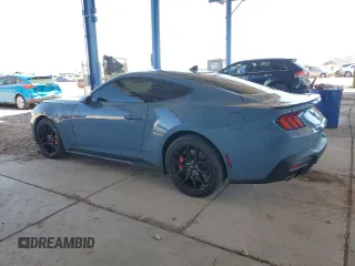 2024 Ford Mustang GT with VIN 1FA6P8CF2R5429568, listed as a Copart auction lot 53749355 with Not provided miles and Salvage title. Bid and sale history available at DreamBid. Image 2.