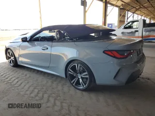 2024 BMW 4 Series 430i с VIN WBA23AT03RCP34674, выставлен на аукционе Copart как лот 57305345 с пробегом Не указан миль и Списание • Salvage title. История ставок и продаж доступна на DreamBid. Изображение 2.