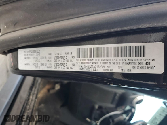 2016 Jeep Wrangler Rubicon with VIN 1C4BJWCG3GL162649, listed as a Copart auction lot 86327414 with 131,407 mi miles and Salvage title. Bid and sale history available at DreamBid. Image 14.