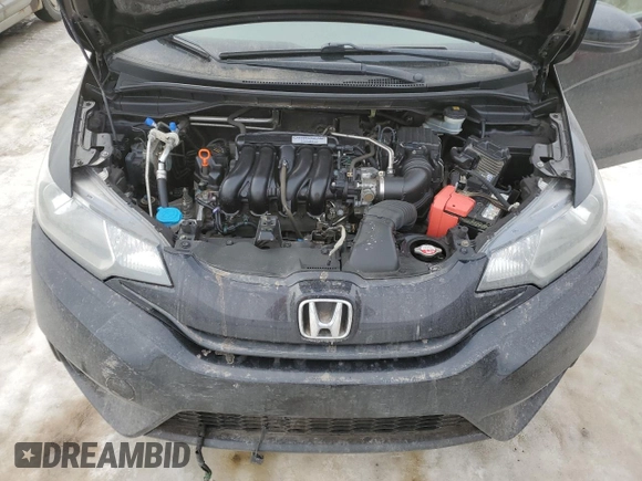 2015 Honda Fit LX with VIN 3HGGK5H50FM106879, listed as a Copart auction lot 46728995 with 95,994 mi miles and Salvage title. Bid and sale history available at DreamBid. Image 11.