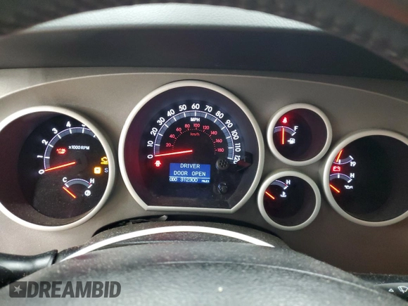 2010 Toyota Tundra Limited z VIN 5TFHW5F16AX119890, wystawiony jako Copart lot #88932465 z przebiegiem 312 300 mil mil oraz Czysty tytuł • Clean title. Historia ofert i sprzedaży dostępna na DreamBid. Obrazek 9.