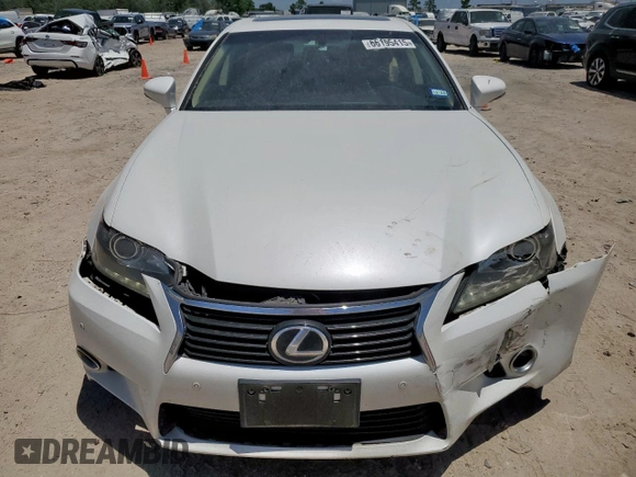 2013 Lexus GS 350 with VIN JTHBE1BL7D5015058, listed as a Copart auction lot 66195415 with 87,377 mi miles and Salvage title. Bid and sale history available at DreamBid. Image 5.
