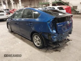 2011 Toyota Prius I with VIN JTDKN3DU0B0286265, listed as a IAAI auction lot 41848439 with 209,269 mi miles. Bid and sale history available at carsss.com. Image 3.