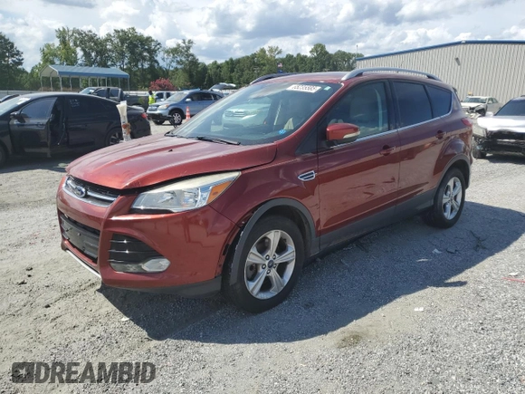 2015 Ford Escape Titanium with VIN 1FMCU0J93FUA66179, listed as a Copart auction lot 65235585 with 82,889 mi miles and Salvage title. Bid and sale history available at DreamBid. Image 1.