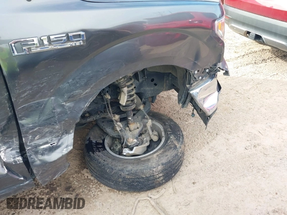 2020 Ford F-150 XL with VIN 1FTEX1CB7LFA04939, listed as a IAAI auction lot 42027862 with 56,383 mi miles and . Bid and sale history available at DreamBid. Image 6.