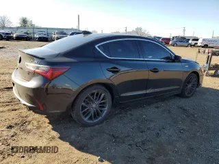2021 Acura ILX w/Premium/A-SPEC Package with VIN 19UDE2F81MA004006, listed as a Copart auction lot 68704982 with 46,334 mi miles. Bid and sale history available at carsss.com. Image 3.
