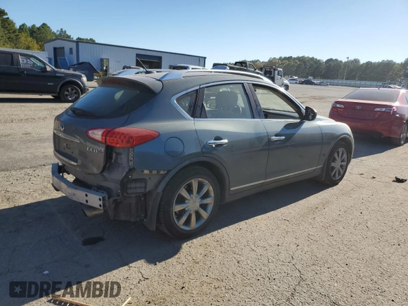 2008 Infiniti EX Journey with VIN JNKAJ09F08M356296, listed as a Copart auction lot 76591504 with 182,303 mi miles and Salvage Title. Bid and sale history available at DreamBid. Image 3.