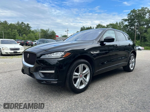 2017 Jaguar F-Pace 20d R-Sport with VIN SADCL2BN8HA088315, listed as a Copart auction lot 64496455 with 77,319 mi miles and Clean title. Bid and sale history available at DreamBid. Image 2.