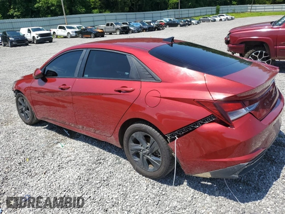 2023 Hyundai Elantra SEL with VIN KMHLM4AG7PU607726, listed as a Copart auction lot 61672495 with 71,041 mi miles and Clean title. Bid and sale history available at DreamBid. Image 2.