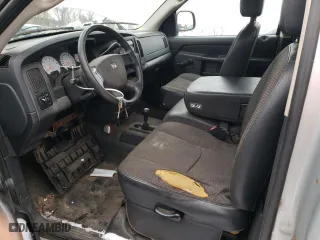 2005 Dodge Ram 1500 SLT with VIN 1D7HU16NX5J608275, listed as a Copart auction lot 43838535 with 195,901 mi miles and Salvage Title. Bid and sale history available at carsss.com. Image 7.