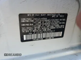 2014 Subaru Crosstrek Limited z VIN JF2GPAKC2E8210617, wystawiony jako Copart lot #52643705 z przebiegiem 126 195 mil mil oraz Szkoda całkowita • Salvage title. Historia ofert i sprzedaży dostępna na DreamBid. Obrazek 14.