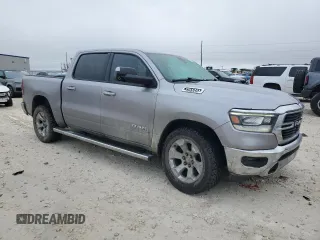 2019 Ram 1500 Big Horn/Lone Star with VIN 1C6SRFFT6KN518419, listed as a Copart auction lot 46429725 with 110,272 mi miles and Salvage Title. Bid and sale history available at carsss.com. Image 4.