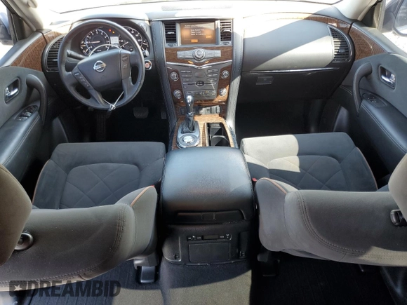 2018 Nissan Armada SV with VIN JN8AY2ND1J9058639, listed as a Copart auction lot 47799125 with 103,150 mi miles and Salvage Title. Bid and sale history available at carsss.com. Image 8.