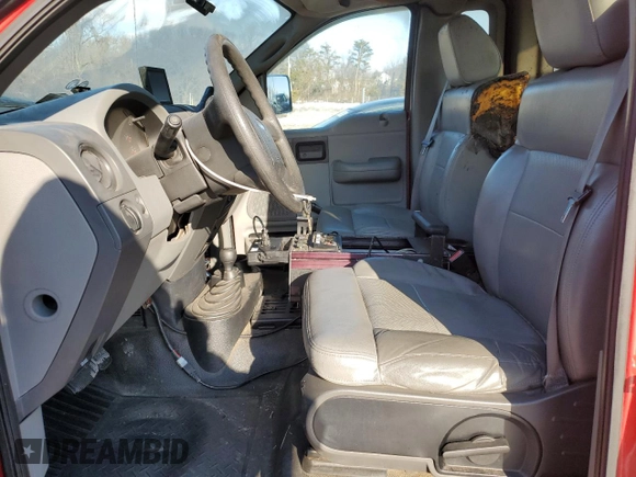 2004 Ford F-150 XL with VIN 1FTRF14W14NA77690, listed as a Copart auction lot 42525055 with 120,688 mi miles and Salvage Title. Bid and sale history available at DreamBid. Image 7.