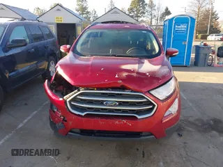 2021 Ford EcoSport SE with VIN MAJ3S2GE4MC439796, listed as a IAAI auction lot 41238032 with 59,028 mi miles and . Bid and sale history available at DreamBid. Image 12.