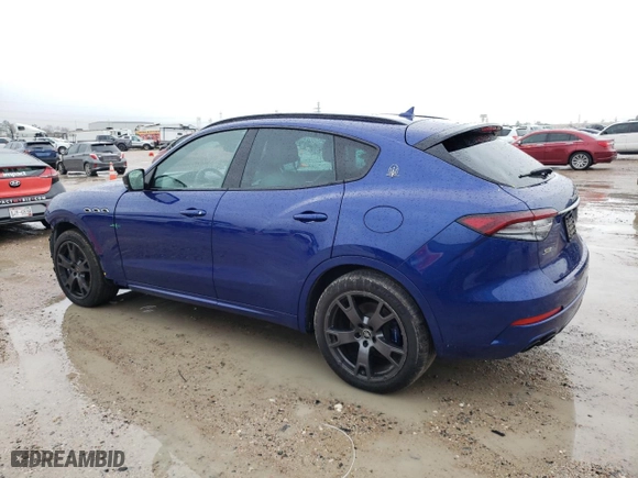 2021 Maserati Levante S with VIN ZN661YUA1MX363105, listed as a Copart auction lot 39611944 with 37,879 mi miles. Bid and sale history available at carsss.com. Image 2.
