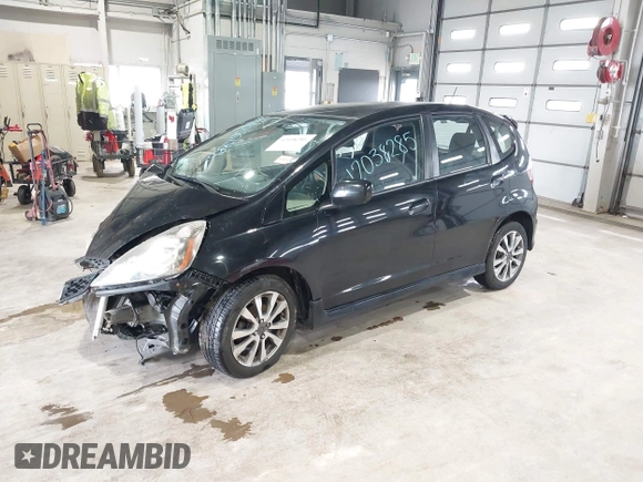 2012 Honda Fit Sport with VIN JHMGE8H58CC012218, listed as a IAAI auction lot 42038285 with 155,677 mi miles and . Bid and sale history available at DreamBid. Image 2.