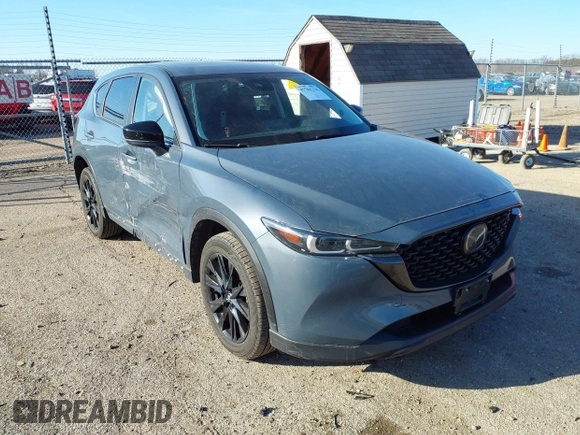 2023 Mazda CX-5 S Preferred with VIN JM3KFBCM1P0177093, listed as a IAAI auction lot 41761774 with 23,706 mi miles and . Bid and sale history available at carsss.com. Image 1.