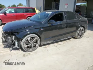 2020 Audi A3 Sedan S line Premium Plus with VIN WAUJEGFF8LA102202, listed as a Copart auction lot 74007874 with 49,039 mi miles and Salvage Title. Bid and sale history available at carsss.com. Image 1.