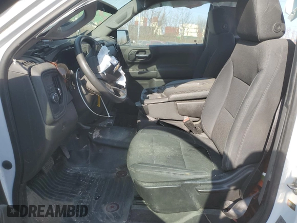 2019 Chevrolet Silverado 1500 Work Truck with VIN 3GCNWAEFXKG241621, listed as a Copart auction lot 48969065 with 115,000 mi miles and Salvage Title. Bid and sale history available at DreamBid. Image 7.