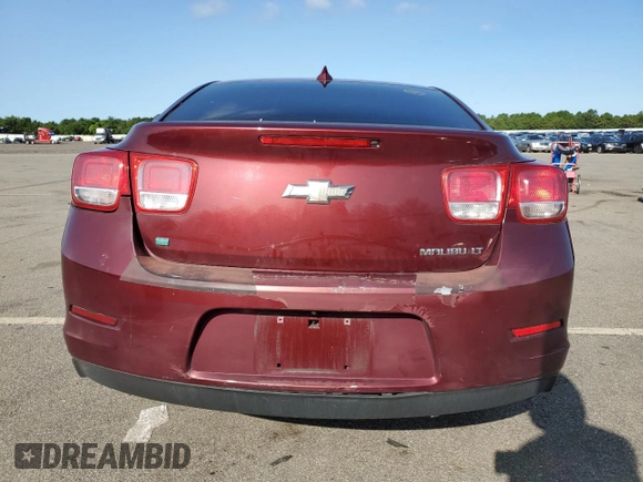 2015 Chevrolet Malibu LT with VIN 1G11D5SLXFF280313, listed as a Copart auction lot 51054095 with 87,910 mi miles and Non Repairable. Bid and sale history available at DreamBid. Image 6.