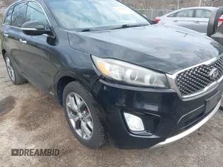 2016 Kia Sorento SX with VIN 5XYPKDA51GG073912, listed as a IAAI auction lot 42020501 with 172,836 mi miles. Bid and sale history available at carsss.com. Image 6.