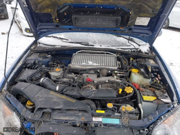 2005 Subaru Impreza Sedan (Natl) WRX with VIN JF1GD29625G503684, listed as a IAAI auction lot 41608594 with 130,784 mi miles. Bid and sale history available at carsss.com. Image 10.