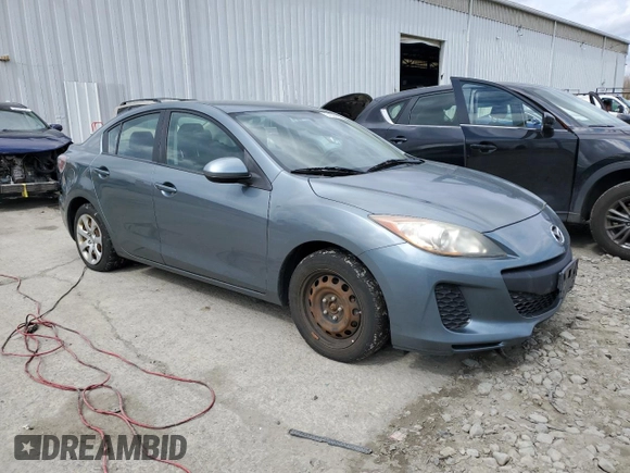 2013 Mazda 3 i SV with VIN JM1BL1TG4D1703874, listed as a Copart auction lot 51296335 with 120,530 mi miles and Clean Title. Bid and sale history available at DreamBid. Image 4.