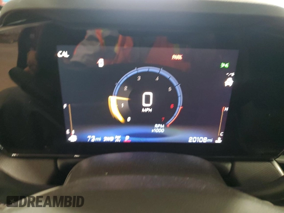 2024 Chevrolet TrailBlazer LS with VIN KL79MNSL6RB051615, listed as a Copart auction lot 50523835 with 20,108 mi miles and Salvage Title. Bid and sale history available at DreamBid. Image 9.