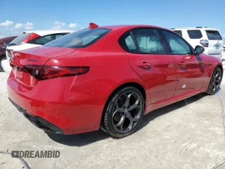 2019 Alfa Romeo Giulia Sport with VIN ZARFAMAN2K7605257, listed as a Copart auction lot 75080484 with 0 mi miles and Non Repairable. Bid and sale history available at carsss.com. Image 3.
