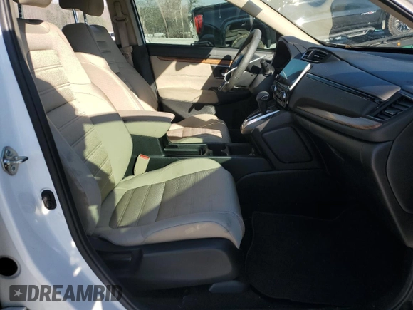 2019 Honda CR-V EX with VIN 5J6RW1H50KL008154, listed as a Copart auction lot 46450885 with 73,570 mi miles and Salvage Title. Bid and sale history available at DreamBid. Image 7.