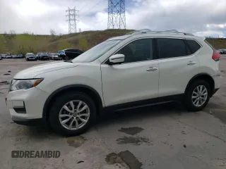 2017 Nissan Rogue S with VIN KNMAT2MV2HP520636, listed as a Copart auction lot 53643805 with 92,501 mi miles and Salvage title. Bid and sale history available at DreamBid. Image 1.