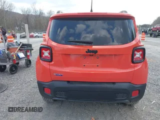 2017 Jeep Renegade Latitude with VIN ZACCJBBBXHPE65153, listed as a IAAI auction lot 41888902 with 97,221 mi miles. Bid and sale history available at carsss.com. Image 16.