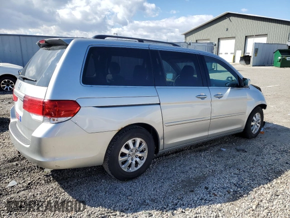 2008 Honda Odyssey EX with VIN 5FNRL38468B409706, listed as a Copart auction lot 50643855 with 124,573 mi miles and Non Repairable. Bid and sale history available at carsss.com. Image 3.