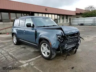 2020 Land Rover Defender SE with VIN SALEP7EU2L2019060, listed as a Copart auction lot 57753203 with 48,808 mi miles. Bid and sale history available at carsss.com. Image 12.