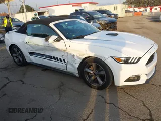 2016 Ford Mustang V6 z VIN 1FATP8EMXG5243434, wystawiony jako IAAI lot #41484039 z przebiegiem 131 032 mil mil oraz . Historia ofert i sprzedaży dostępna na DreamBid. Obrazek 1.
