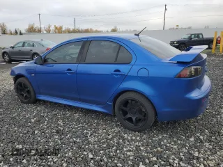 2016 Mitsubishi Lancer GT with VIN JA32U8FW2GU004530, listed as a Copart auction lot 80984204 with 92,149 mi miles and Salvage Title. Bid and sale history available at carsss.com. Image 2.