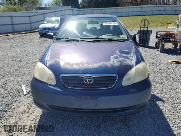 2008 Toyota Corolla CE with VIN 1NXBR32E98Z042157, listed as a Copart auction lot 49440655 with 115,351 mi miles and Salvage Title. Bid and sale history available at DreamBid. Image 5.