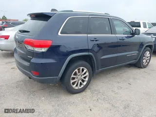 2014 Jeep Grand Cherokee Laredo with VIN 1C4RJEAG0EC120206, listed as a IAAI auction lot 41875054 with 180,153 mi miles. Bid and sale history available at carsss.com. Image 4.