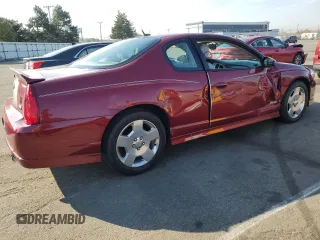 2007 Chevrolet Monte Carlo SS with VIN 2G1WL15C379186636, listed as a Copart auction lot 77616774 with 87,831 mi miles and Salvage Title. Bid and sale history available at carsss.com. Image 3.