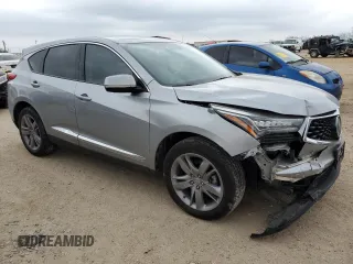 2019 Acura RDX w/Advance Pkg with VIN 5J8TC1H7XKL006144, listed as a Copart auction lot 45814985 with 75,591 mi miles and Salvage Title. Bid and sale history available at carsss.com. Image 4.