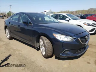 2015 Mazda 6 i Touring with VIN JM1GJ1T52F1216136, listed as a Copart auction lot 54016345 with 106,883 mi miles and Salvage Title. Bid and sale history available at carsss.com. Image 4.