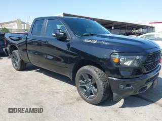 2022 Ram 1500 Big Horn with VIN 1C6SRFBT4NN326944, listed as a IAAI auction lot 42316631 with 43,089 mi miles and . Bid and sale history available at DreamBid. Image 1.