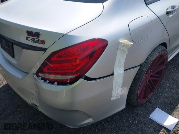 2017 Mercedes-Benz C 43 AMG with VIN 55SWF6EB3HU185498, listed as a IAAI auction lot 41989123 with 92,981 mi miles and . Bid and sale history available at DreamBid. Image 16.